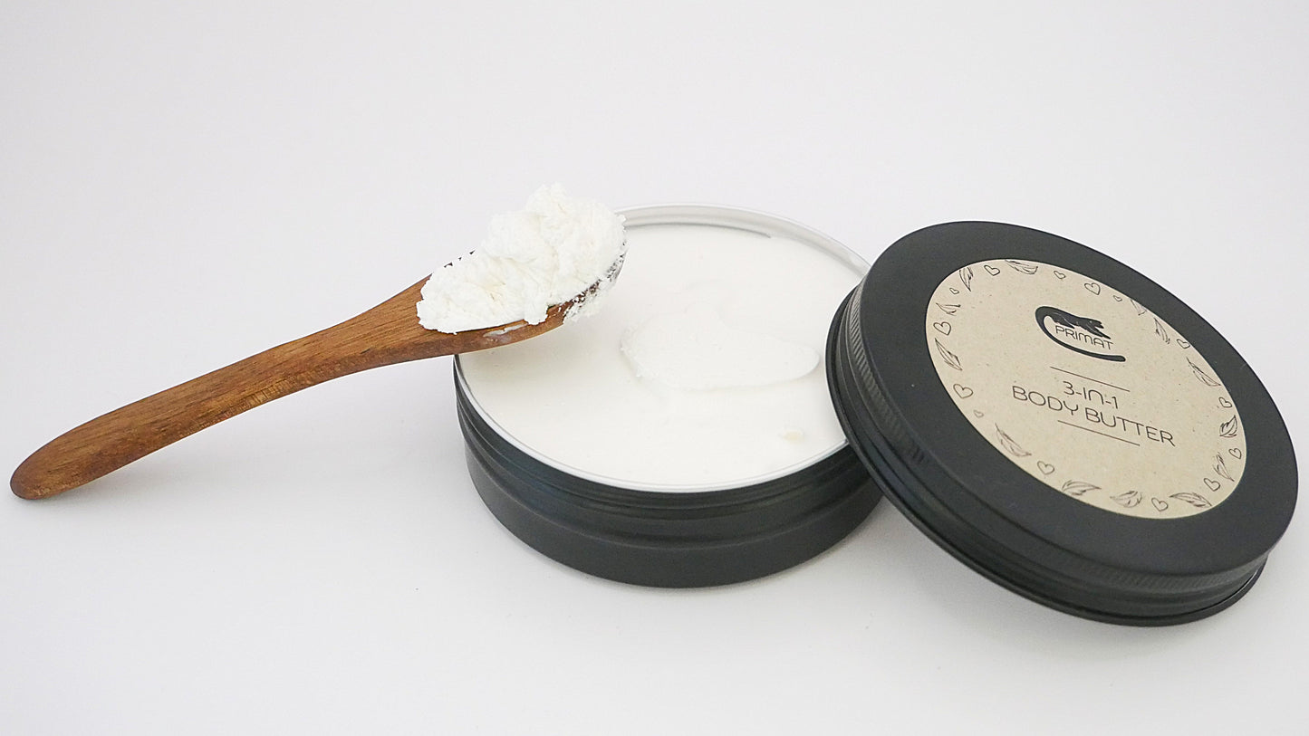 3-IN-1 Bodybutter aus 3 Zutaten für Babys, Kinder und sehr trockene Haut