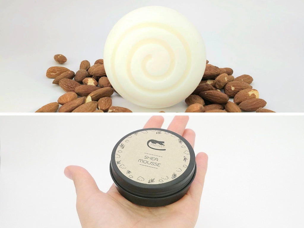 Osteraktion: Seife + Creme, handgemacht, bio, plastikfrei, Rohstoffe in Glas