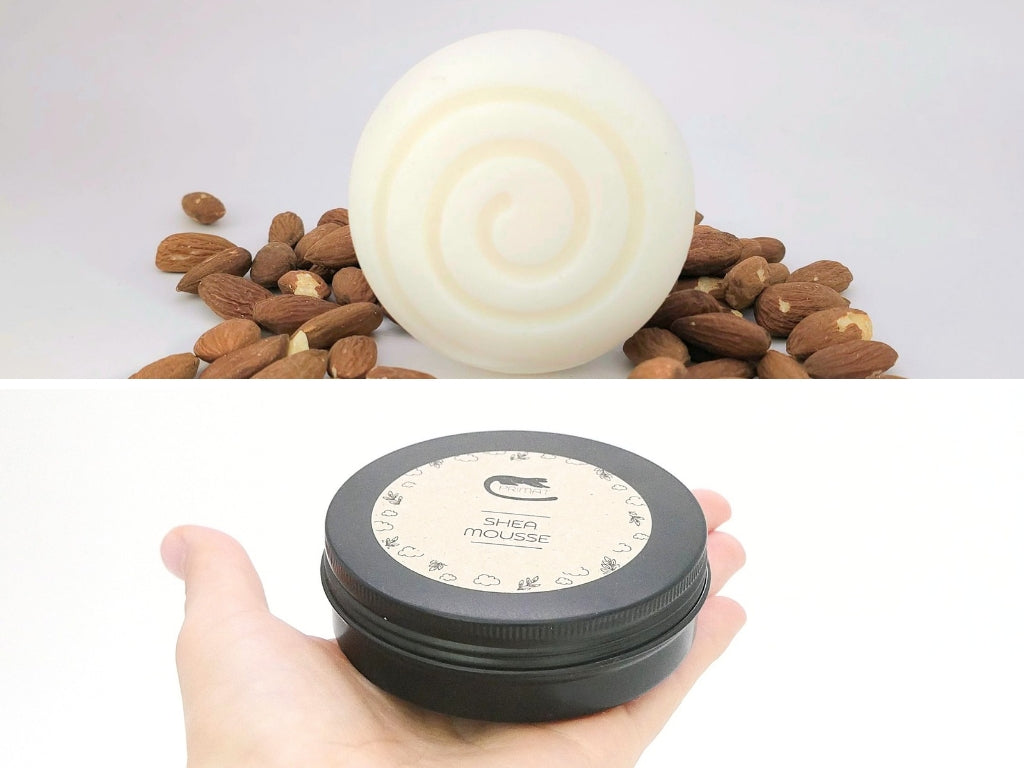 Sommer Special Bundle: Seife + Creme, handgemacht, bio, plastikfrei, Rohstoffe in Glas