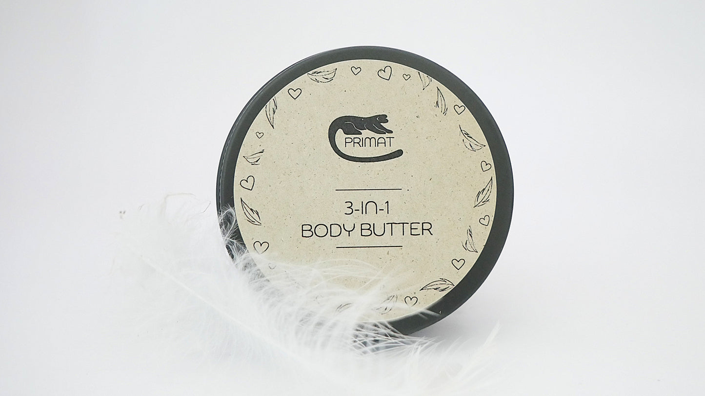 3-IN-1 Bodybutter aus 3 Zutaten für Babys, Kinder und sehr trockene Haut