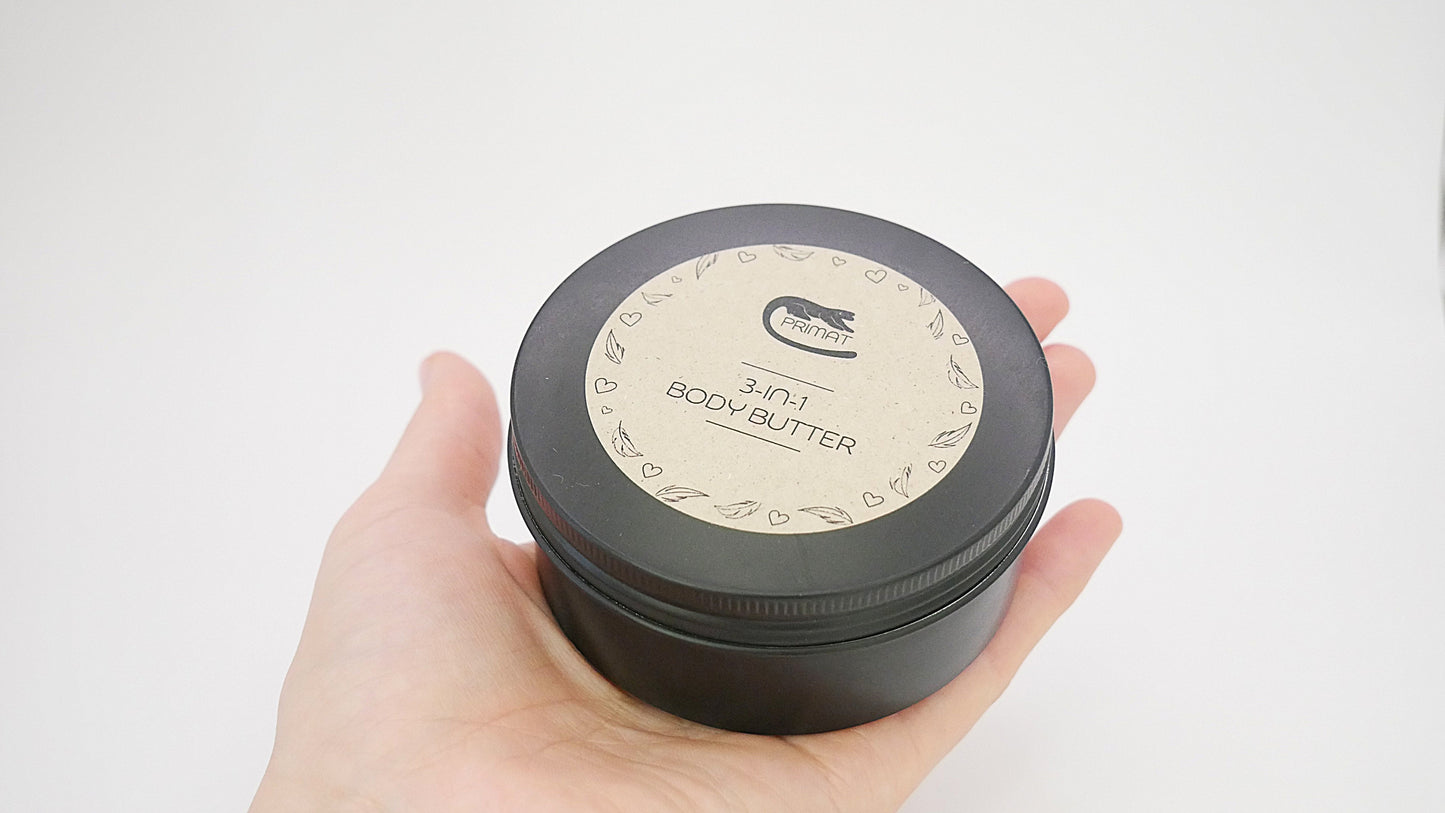3-IN-1 Bodybutter aus 3 Zutaten für Babys, Kinder und sehr trockene Haut