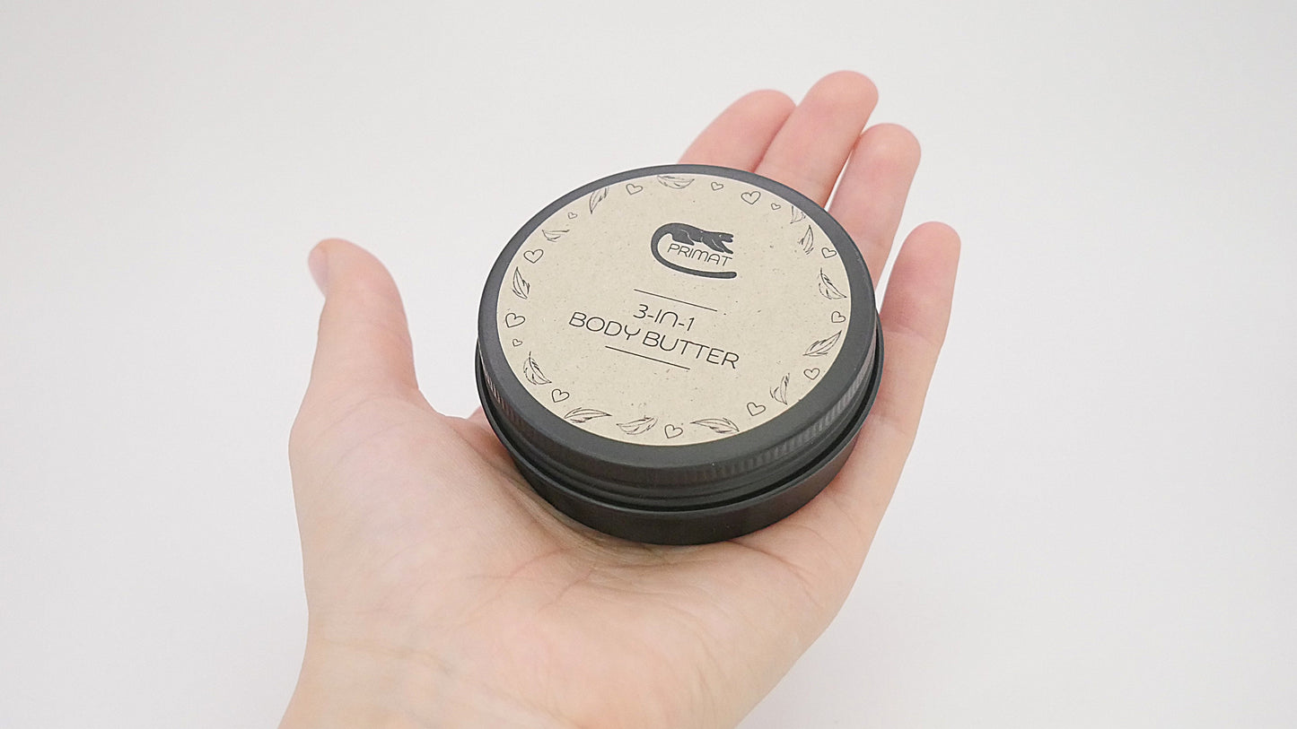 3-IN-1 Bodybutter aus 3 Zutaten für Babys, Kinder und sehr trockene Haut