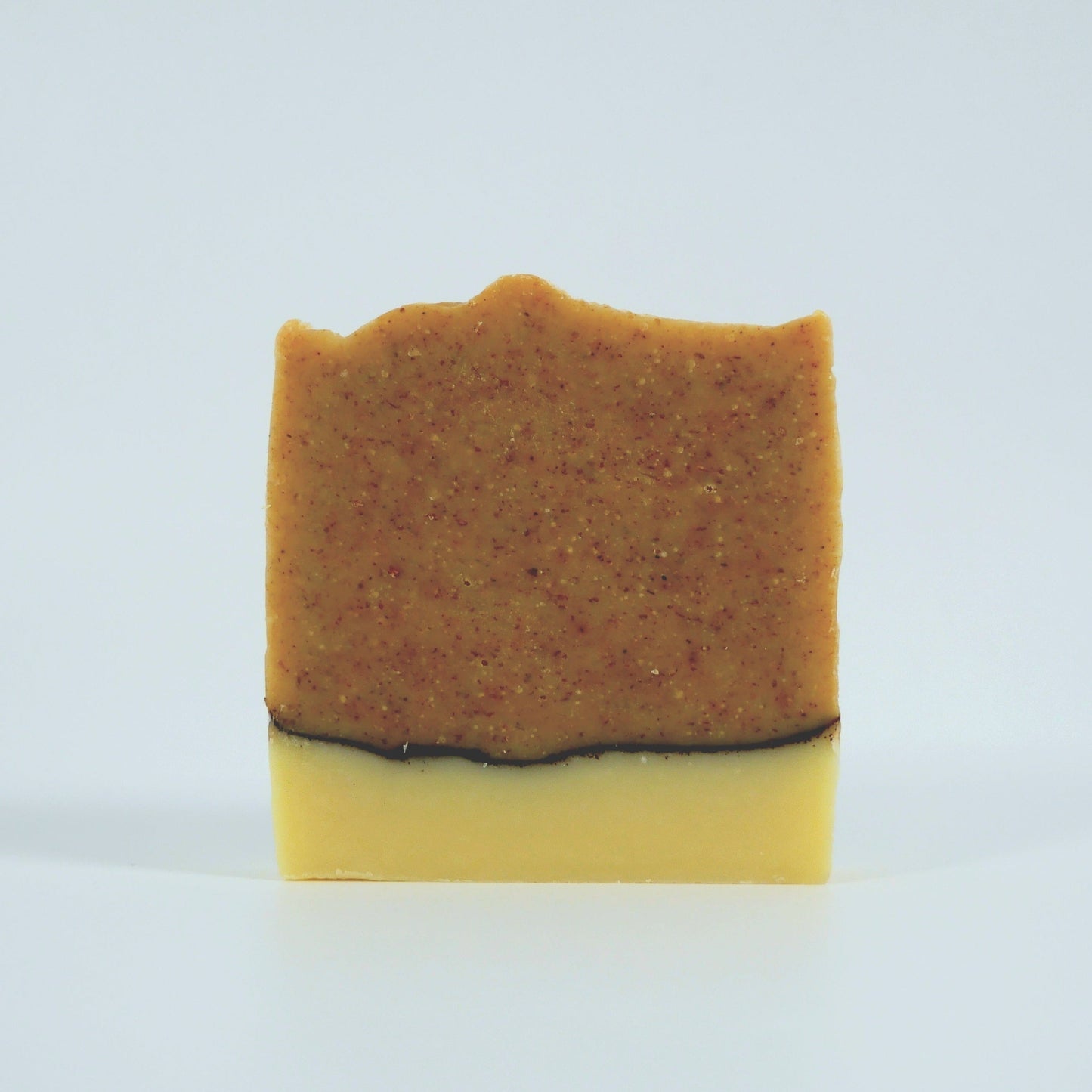 Naturseife "Haferflocken-Kurkuma", handgemacht, bio, Rohstoffe in Glas, plastikfrei, ätherische Öle