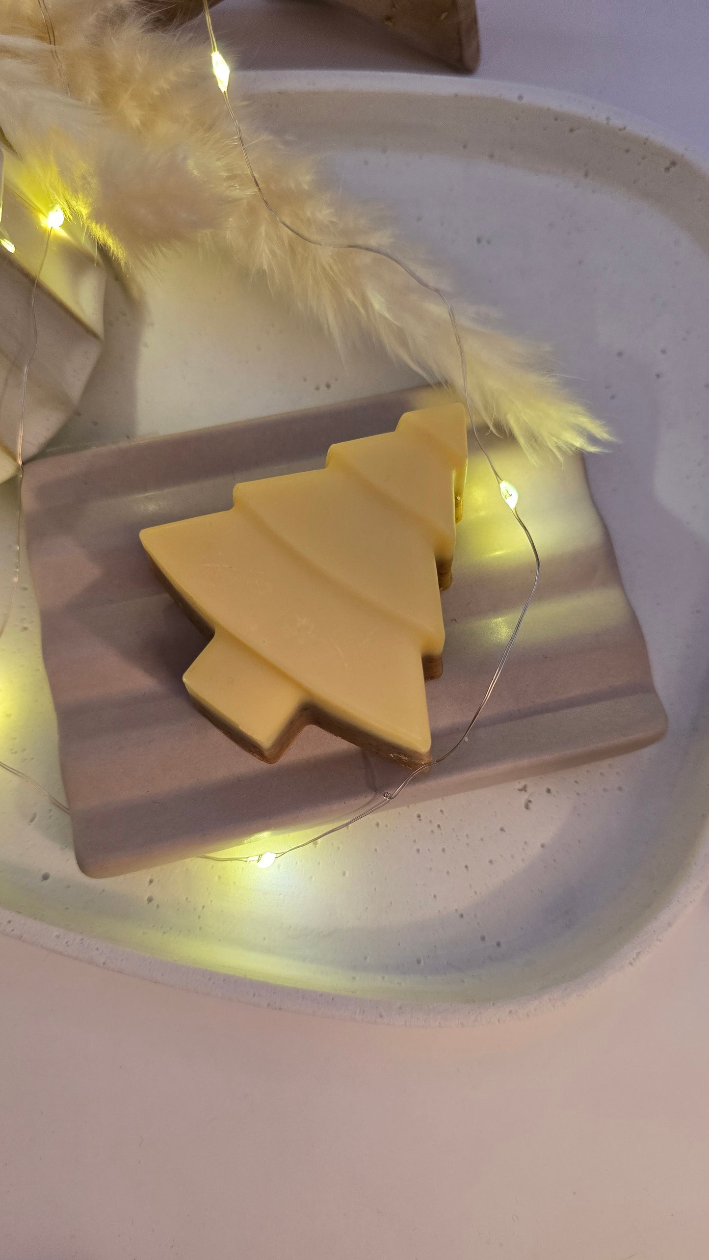 Weihnachtsseife "Orange-Zimt", handgemachte Naturseife, bio, ätherische Öle, Rohstoffe in Glas